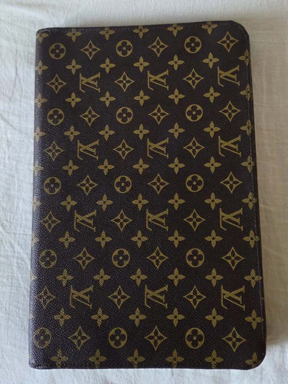 Vintage Louis Vuitton Monogram Canvas Binder - Picture 1 of 8